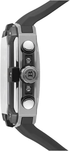 Vista 3 de Brera Orologi Hombre Supersportivo Cuadrado Negro Oro Rosa y Azul 1.811 in BRSS2C4603, Negro, oro rosa y azul, Cronógrafo