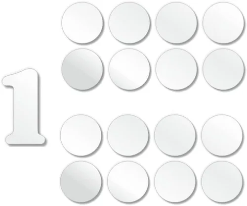 Vista 6 de Hello World - Tarjetas mensuales de acrílico para bebé, 3 piezas en blanco para anuncio de nacimiento, placa de regalo, letrero de hospital