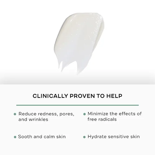 Vista 2 de Replenix Crema triple AOX que reduce el enrojecimiento, tratamiento facial antioxidante hidratante de grado médico con té verde calmante para pieles