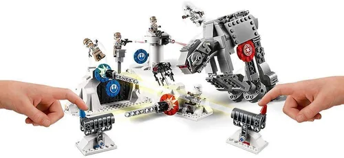 Vista 3 de LEGO Star Wars: The Empire Strikes Back Action Battle Echo Base Defense 75241 Kit de construcción (504 piezas)