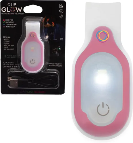 Vista 12 de Clipglow - Luz de enfermería con clip, luz de turno de noche de enfermería, brillante, ligera, magnética, portátil, linterna recargable por USB