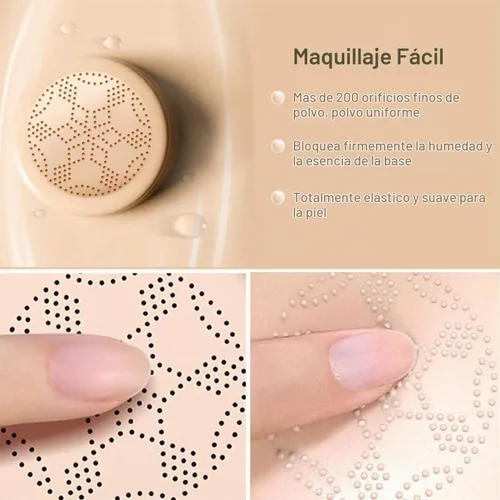 Vista 4 de 2 unidades de base de maquillaje para mujeres mayores, crema de belleza EXO TOO, cojín de aire, base de maquillaje CC crema, base de maquillaje 2
