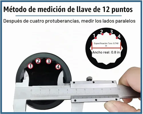 Vista 4 de Llave de trinquete universal reversible de 1/2-9/16 pulgadas, extremo de caja imperial de doble desplazamiento, acero Cr-V cromado mate, resistente