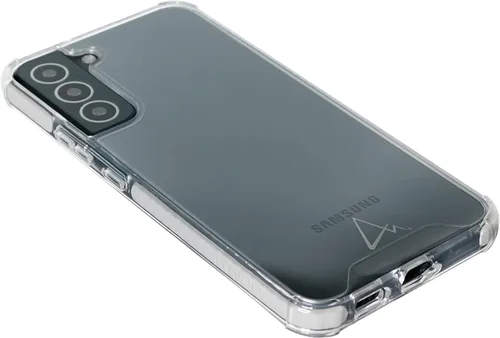 Vista 3 de Armor Classics - Funda para Samsung Galaxy S22, transparente con cinta gris claro