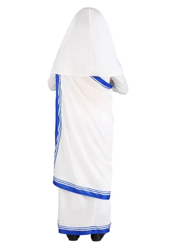 Vista 2 de Disfraz de Madre Teresa para Niñas Multicolor
