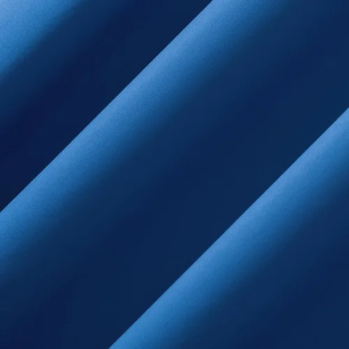 Vista 4 de Sun Zero Halton Bright Vibes Panel de Cortina Opaca Total con Ojales, 40" x 63", Azul Clásico