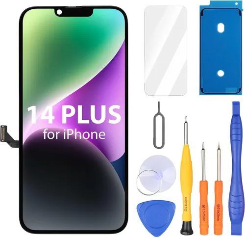 Vista 15 de Ayake Reemplazo de pantalla para iPhone 12 Mini, pantalla LCD FHD de 5.4 pulgadas y digitalizador táctil, True Tone programable, Face ID permanece