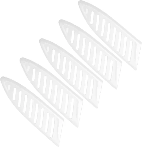 Vista 9 de PATIKIL Fundas de seguridad PP para cuchillo de pelar de 3.5 pulgadas, paquete de 2 cuchillos, protector de filos, protector de cuchilla universal