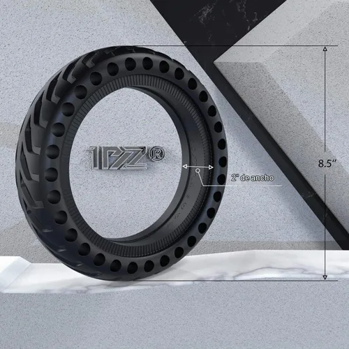 Vista 3 de 1PZ 8.5 pulgadas neumático sólido 8 1/2 x 2 Scooter neumático para Xiaomi M365 Gotrax Gxl
