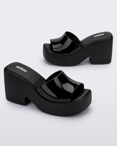 Vista 3 de Melissa Posh - Tacones de gelatina de plataforma sin cordones para mujer