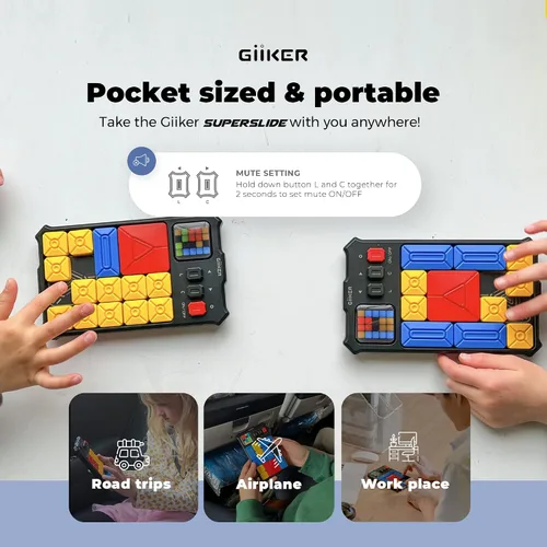 Vista 20 de GiiKER Super Slide Puzzle Game, más de 500 desafíos, juguete STEM para mayores de 6 años