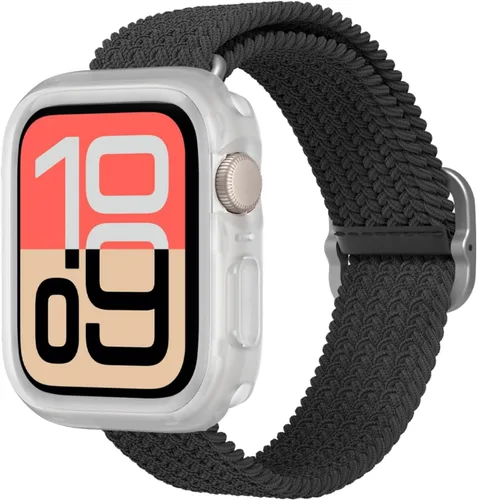 Vista 15 de RhinoShield Funda protectora para Apple Watch SE y Series 6/5/4 de 1.575 in Rosa rubor