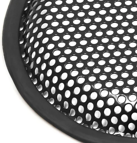 Vista 6 de uxcell 6.5 "altavoz de audio de coche malla subwoofer subwoofer parrilla protector de polvo