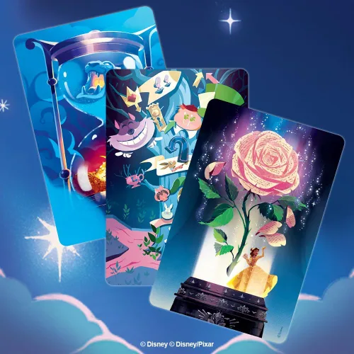 Vista 8 de Asmodee Dixit Disney Edition Juego de Mesa - Sumérgete en una Aventura Mágica de Narración, Divertido Juego Familiar para Niños y Adultos, Edades