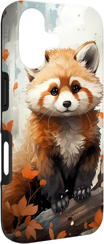 Vista 3 de Cute Red Panda, Red Panda Lover Case for iPhone 17