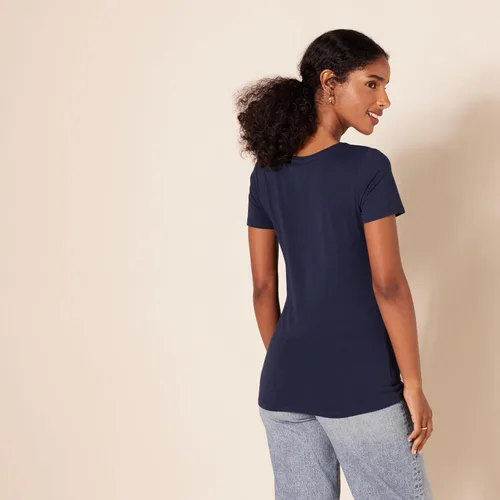 Vista 477 de Amazon Essentials Women's Regular-Fit Short-Sleeve Crewneck T-Shirt