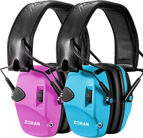 Vista 19 de ZOHAN EM054 Electronic Ear Protection for Shooting Range with Sound Amplification Noise Reduction, Ear Muffs for Gun Range