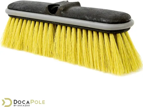 Vista 4 de DOCA - Cepillo para fregar de 7 a 30 pies con poste de extensión de mango largo, escoba al aire libre y cepillo de fregar para suelo de casa