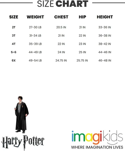 Vista 7 de Harry Potter Conjunto de pijama de 3 piezas camisa y pantalones de camisón