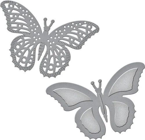 Vista 2 de Spellbinders Die Margaritas y Rosas-D-Lites, Varios, Metal