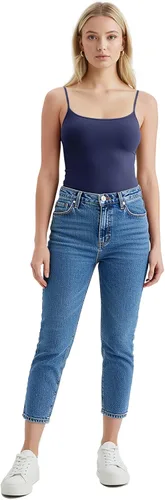 Vista 58 de Emmalise Camisola larga casual básica para mujer, con tirantes ajustables, top en capas