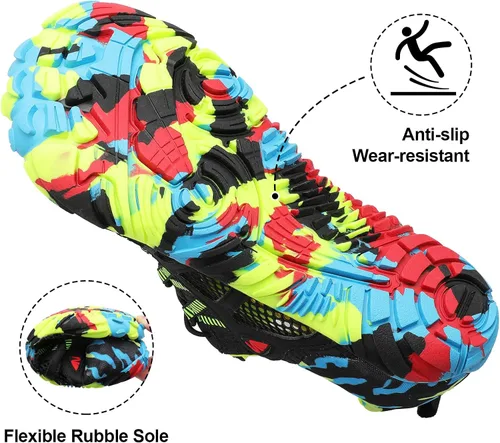 Vista 5 de XIHALOOK - Zapatos deportivos de senderismo para mujer y hombre, de secado rápido, para playa, caminar, kayak, surf, entrenamiento