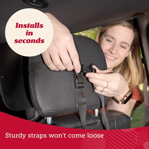 Vista 5 de Espejo para asiento trasero de bebé, Negro