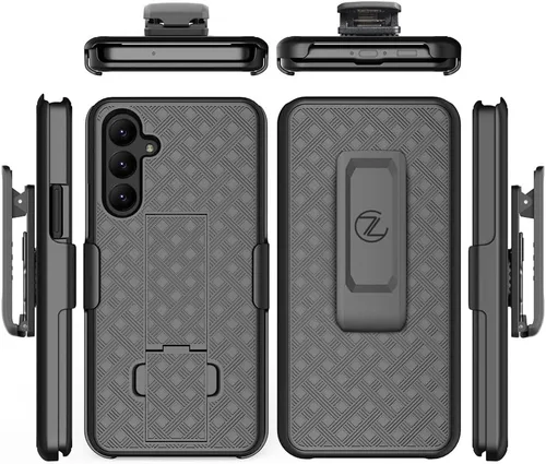 Vista 3 de Funda para Samsung Galaxy A54 5G, funda con clip para cinturón Zase diseñada para Galaxy A54 5G, resistente, súper delgada, resistente, funda