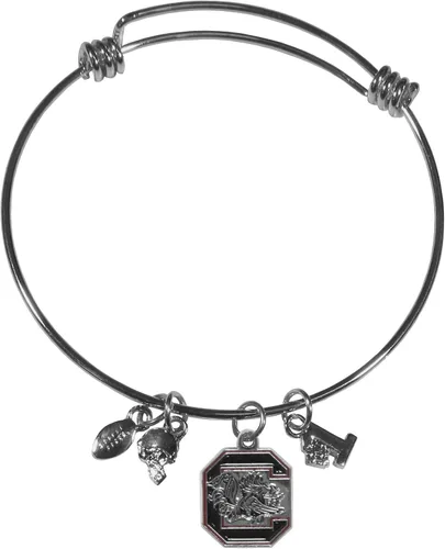 Vista 15 de Siskiyou Sports NCAA unisex-adult Charm Bangle Bracelet