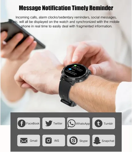 Vista 7 de Weicam Relojes de pulsera inteligentes de fitness con pantalla de llamadas, reloj inteligente para teléfono iOS Android
