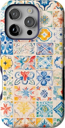 Vista 33 de Casely - Funda protectora para iPhone 16 Pro, diseño All Smiles, sticker de cara sonriente, colección Bold, compatible con MagSafe