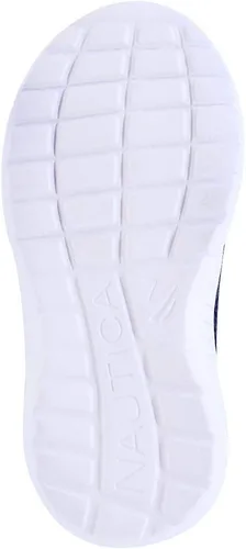Vista 5 de Nautica Tenis sin cordones para niños zapatos deportivos elegantes y cómodos para niños y niñas en tallas de niños pequeños y niños pequeños