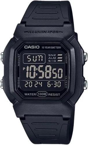 Vista 3 de Casio W800HG Series Men’s Digital Watch 100 Meter Water Resistance Multi Function Alarm 100 SEC Stopwatch Auto Calendar Countdown Timer