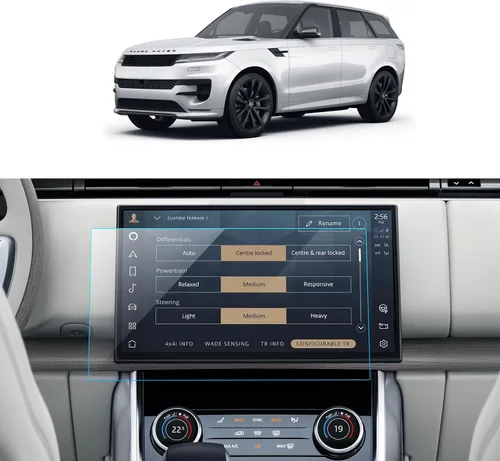 Vista 60 de Protector de pantalla de coche para Ford Edge 2024 2025 2023 2022 2021 (SE/SEL/ST-Line/Titanio/ST) Accesorios Protector de pantalla de vidrio