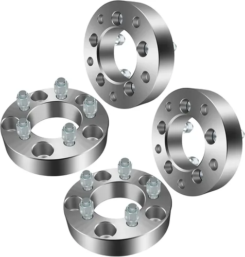 Vista 11 de SCITOO Espaciadores de rueda de 2 pulgadas 5x135 para Ford para F-150 2 piezas Adaptadores de espaciadores de rueda 12x1.5 pernos de 3.4 in HB 5