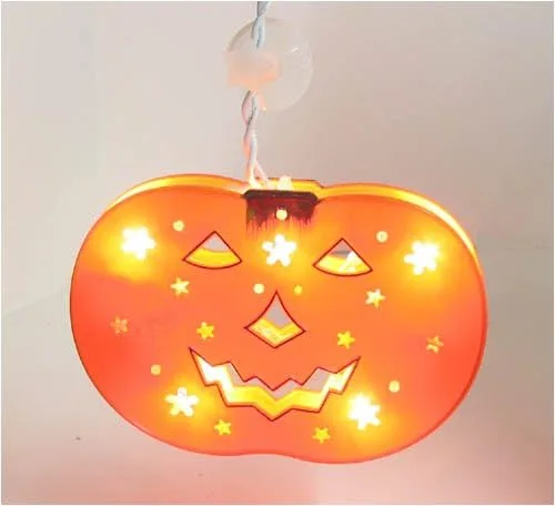 Vista 2 de Halloween Calabaza Luz (Conjunto de 4)
