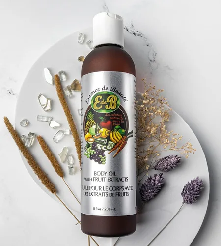 Vista 2 de Essence De Beaute Aceite Corporal con Extractos de Frutas 8oz