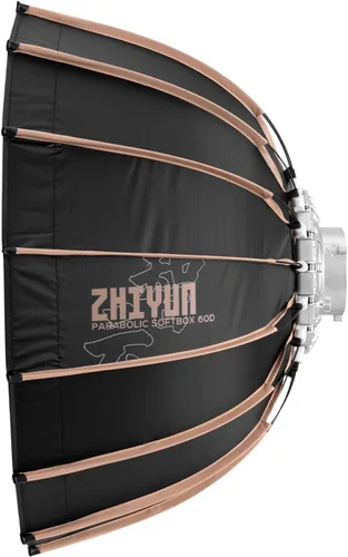Vista 7 de ZHIYUN - Softbox rectangular de 60x90cm / 23.5 * 35.5 pulgadas con liberación rápida, montaje Bowens, difusores y bolsa con rejilla, compatible