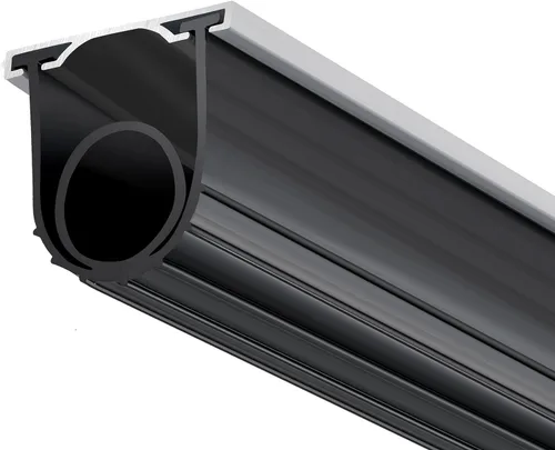 Vista 9 de VEVOR Sellos para puerta de garaje, goma inferior, en forma de U + anillo O combinado, burlete para puerta de garaje con kit de retención de riel