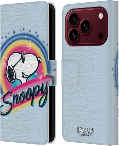 Vista 91 de Head Case Designs Funda de piel con licencia oficial de Peanuts Beach Surf Snoopy Boardwalk Airbrush compatible con Apple iPhone 11 Playa Surf