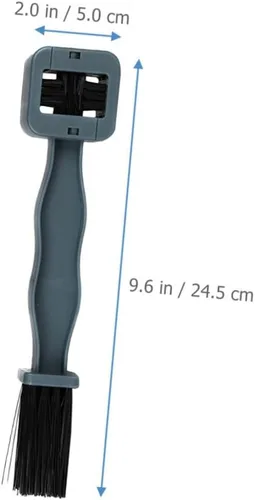 Vista 2 de INOOMP Limpiador de cadena de bicicleta reutilizable Cepillo de motocicleta conveniente limpiador profesional de motocicleta