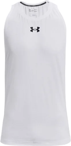 Vista 4 de Under Armour Camiseta sin mangas de algodón Baseline para hombre
