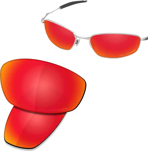 Vista 2 de SAUCER Lentes de repuesto prémium y kits de goma para gafas de sol Oakley Whisker OO4141