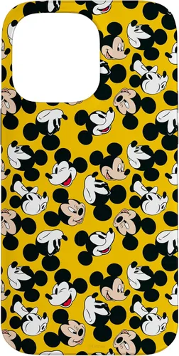 Vista 21 de Disney Carcasa amarilla de Mickey Mouse para iPhone 17