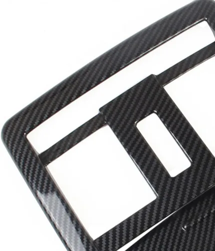 Vista 4 de Cubierta de fibra de carbono para lámpara de lectura, cubierta de bisel, compatible con Dodge Challenger 2015-2020