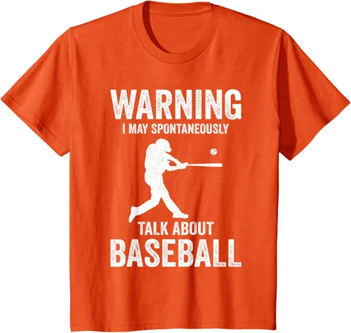 Vista 20 de Warning I May Talk About Baseball Player - Camiseta divertida de béisbol