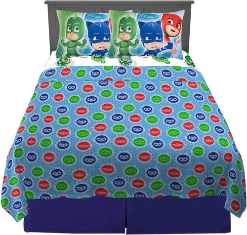 Vista 6 de Franco Ropa de cama para niños Juego de sábanas súper suaves, 3 piezas, tamaño individual, Hot Wheels