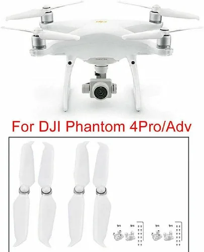 Vista 2 de MOUDOAUER Hélices 9455S con base de montaje (4 piezas) Hélices reductoras de ruido Set para DJI Phantom 4 Series Pare Parte
