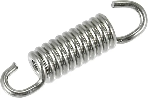 Vista 4 de Motoforti Motocicletas Universal Tubo de Escape Spring 1.693 in 1.7" Tubo de escape de acero inoxidable Gancho de resorte Accesorio modificado