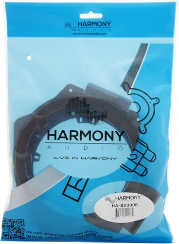 Vista 2 de Harmony Audio Kit adaptador de altavoz compatible con Pontiac Solstice 2006-2009 de 6.5" 6.75 para puerta delantera